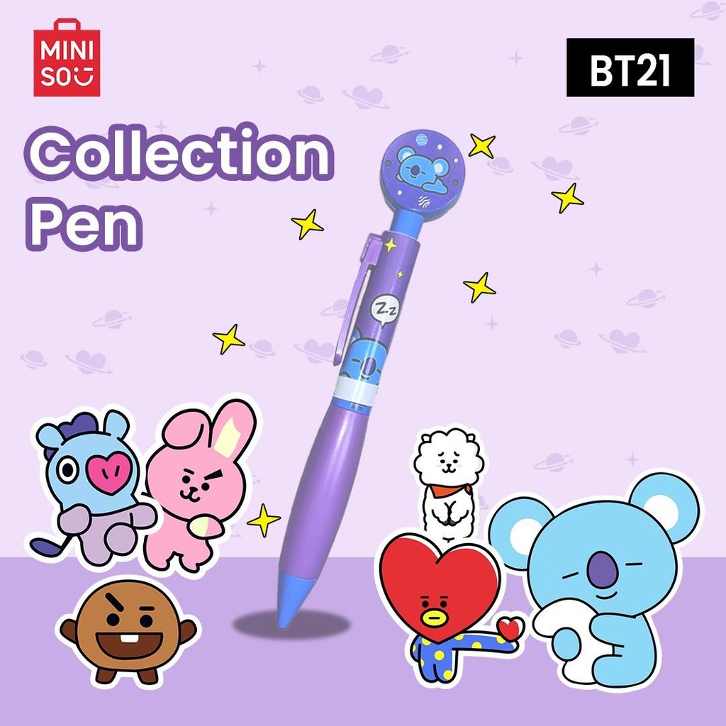 

MINISO x BT21 Collection Ballpoint Pen Kota