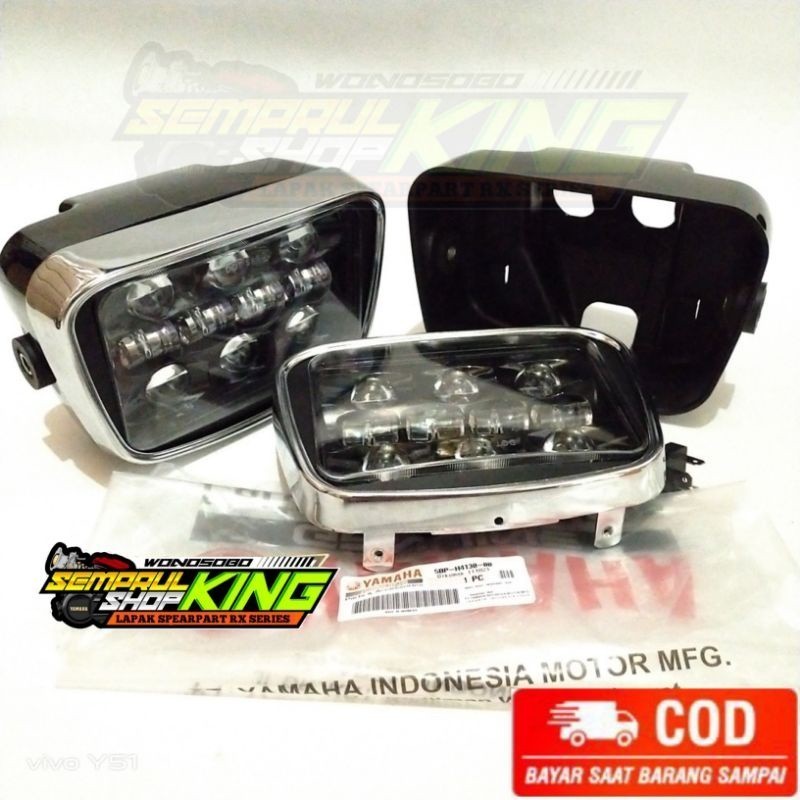 Lampu Demeker Original Rxking Scorpio demeker rx king oval 10mata Dot SAE