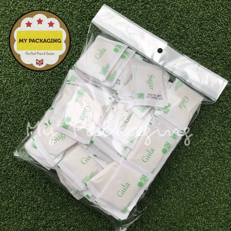 

Gula Putih White Sugar Sachet isi 125pcs/Pack (harga per Pack)