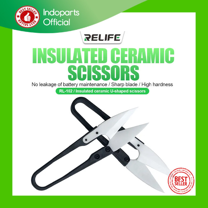 

GUNTING INSULATED CERAMIC U-SCISSORS / GUNTING KERAMIK