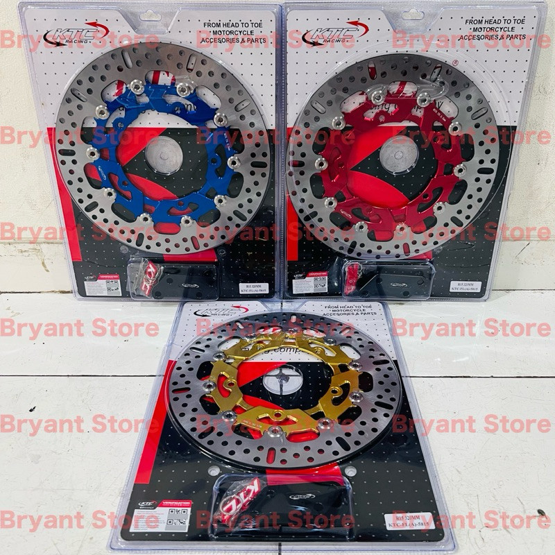 PIRINGAN CAKRAM DEPAN KTC RACING ORIGINAL 320MM R15 V1 V2 VVA V3 V4 XABLE XSR 155 VIXION R25 MT15 LU