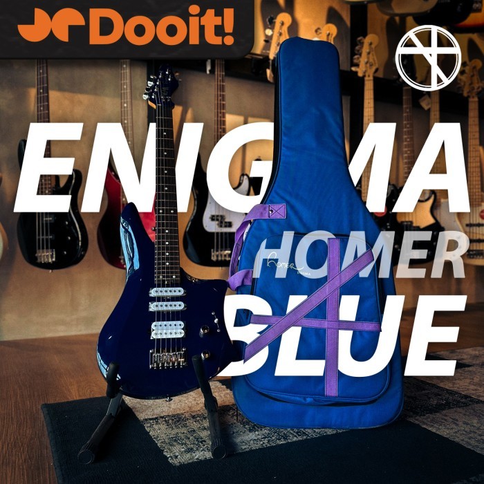 HOMER ENIGMA Series HARDTAIL Guitar Gitar Elektrik Electric - BLUE