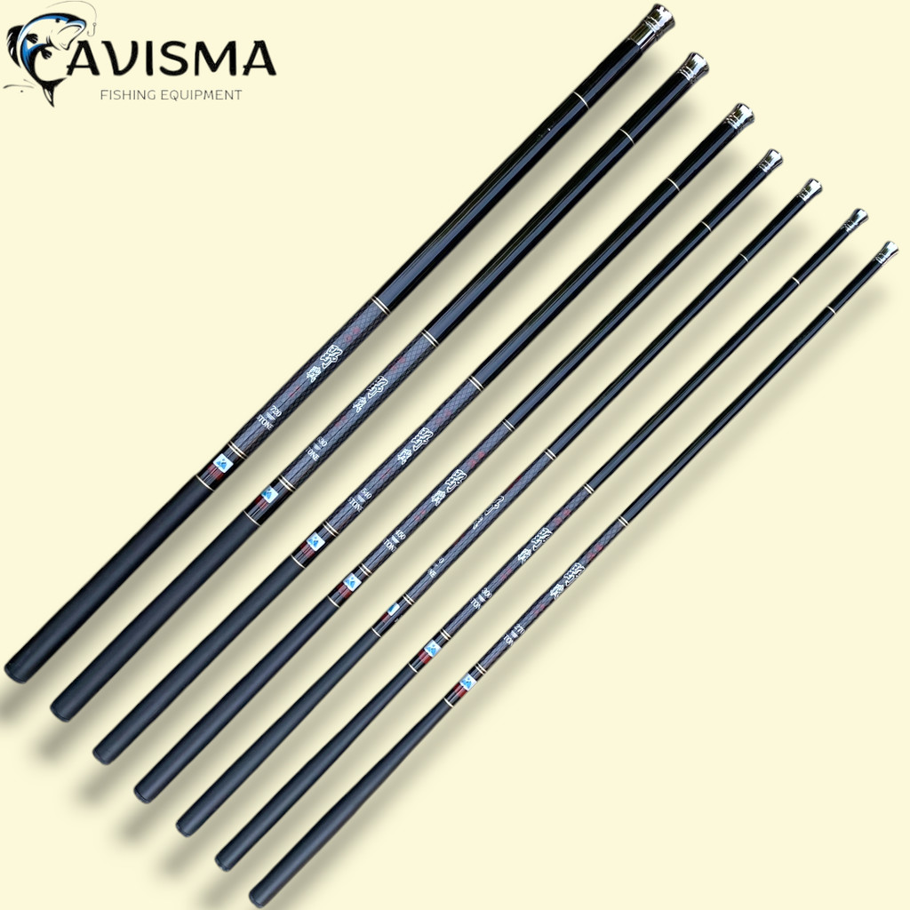 Joran Tegek Carbon Oregon Stone Mentah 270cm-720cm