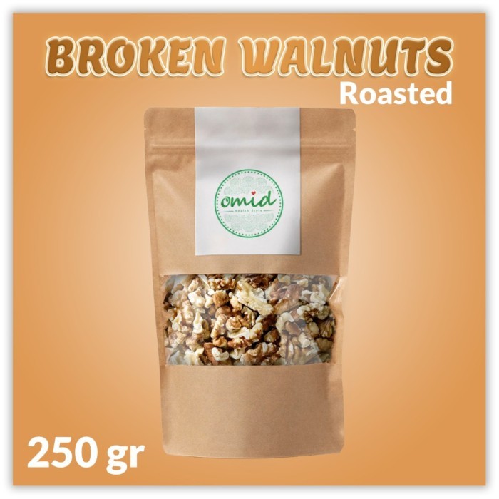 

Roasted Walnut Broken ( Kacang Walnut Panggang ) - 250gr