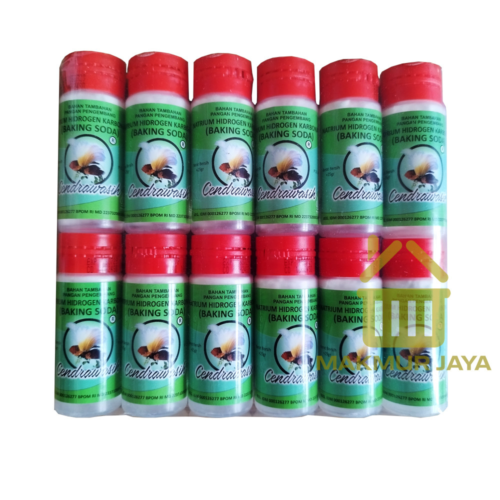 

BAKING SODA Cendrawasih isi 12 x 15 gr