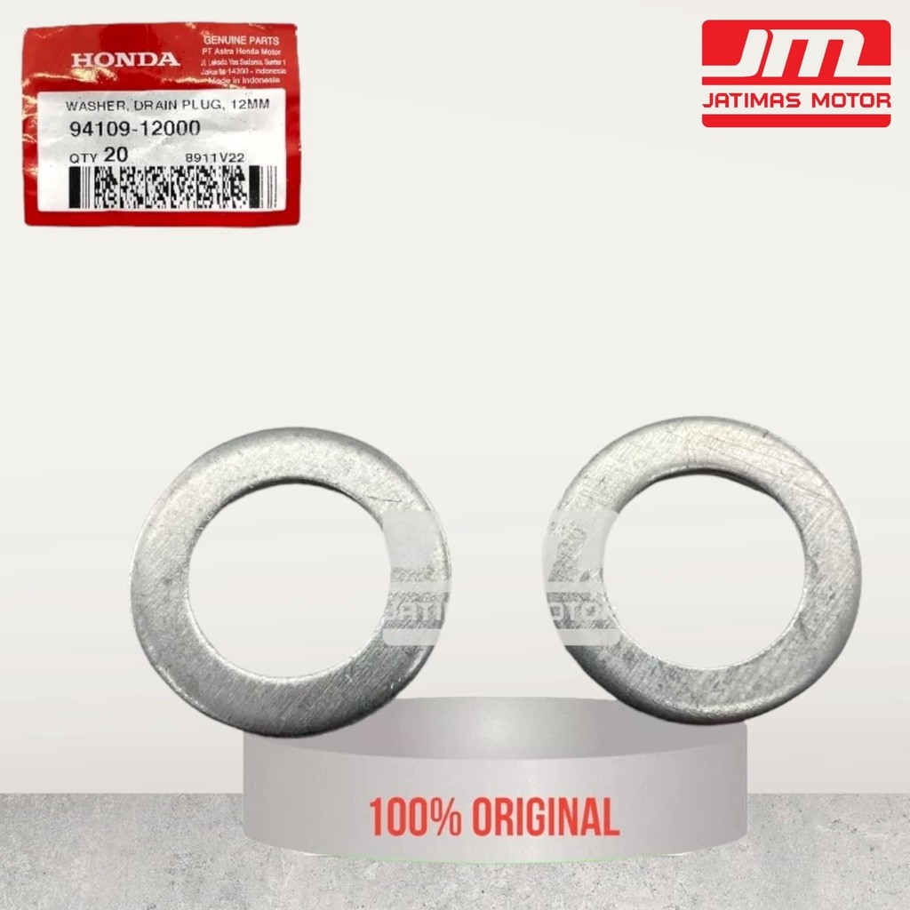 94109-12000  Ring baut tap oli mesin beat scoopy spacy genio pcx adv vario verza crf