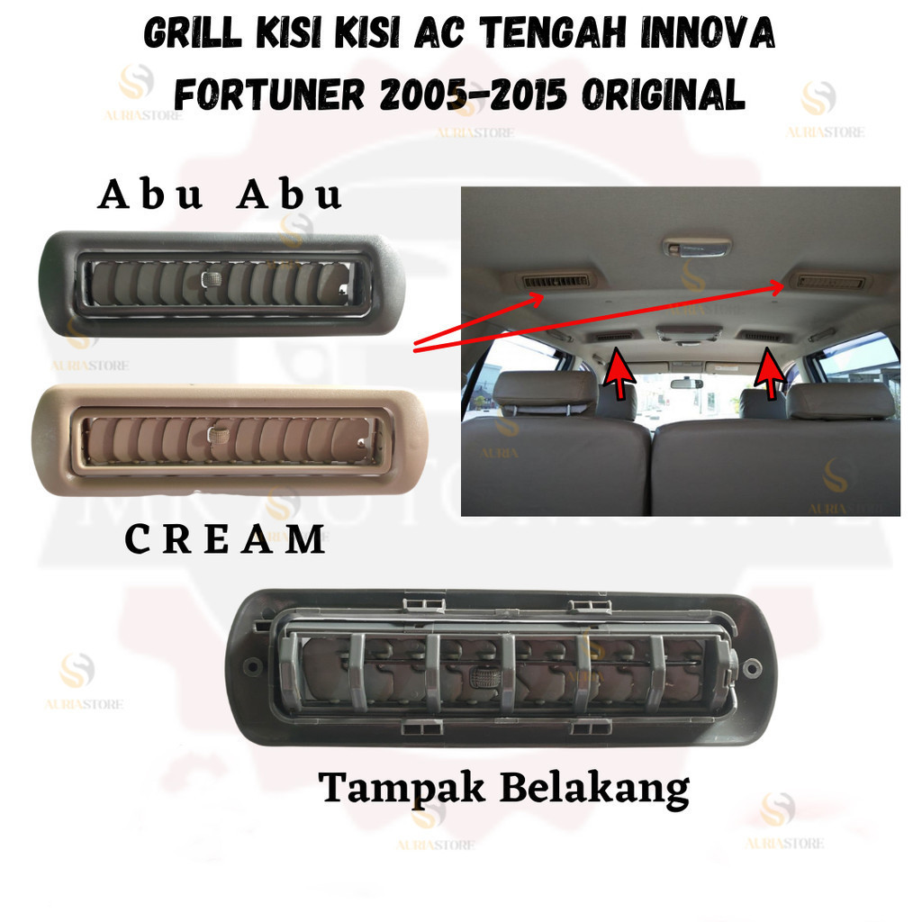 Kisi Kisi Ac belakang Lama 2004-2015 Original Toyota Grill Gril Kisi Kisi Ac Innova Belakang Inova L