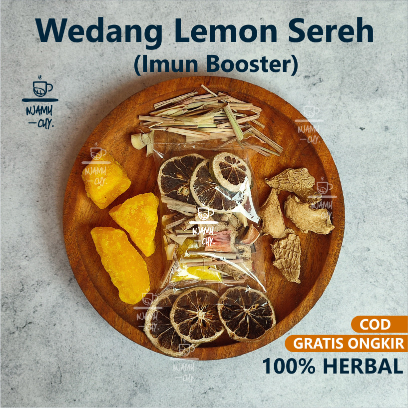 

Wedang Lemon Sereh Untuk Imun Booster Untuk Daya Tahan Tubuh Herbal Alami