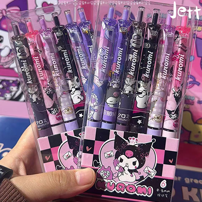 

Pulpen Sanrio Kuromi 0.5mm/Pen Mekanik/Gel Pen Ujian Kelas Tinggi Siswa-Jett