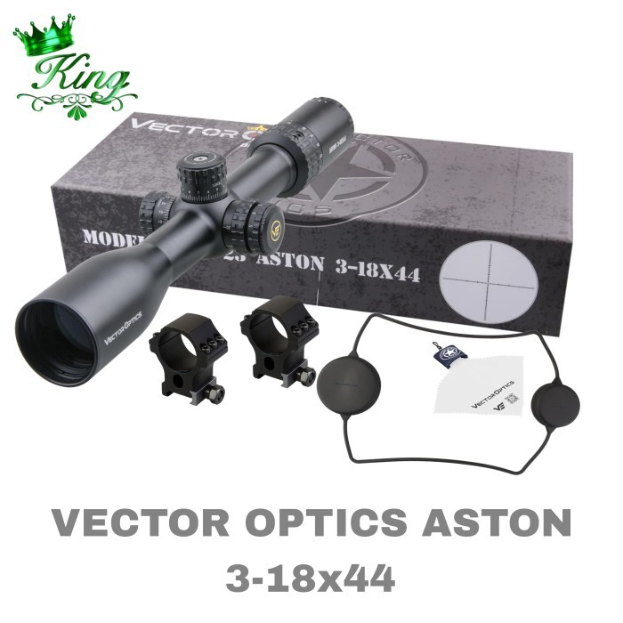 [READY STOK] VECTOR OPTICS ASTON 3-18x44 SFP