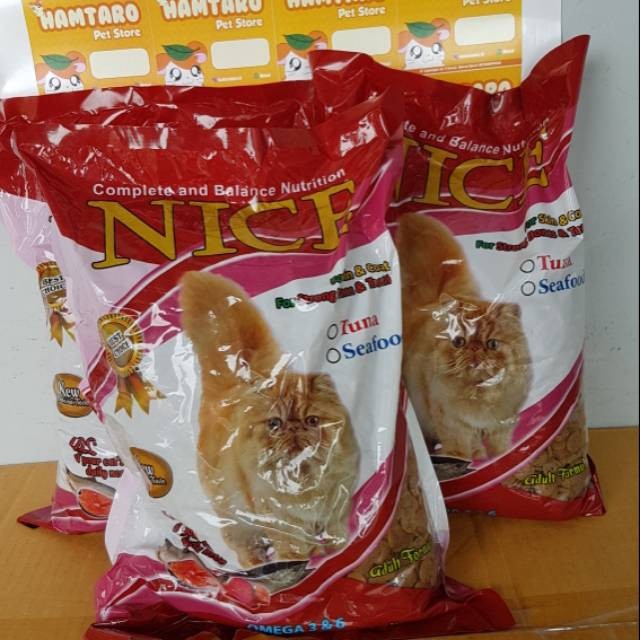 Makanan Kucing Nice 1kg