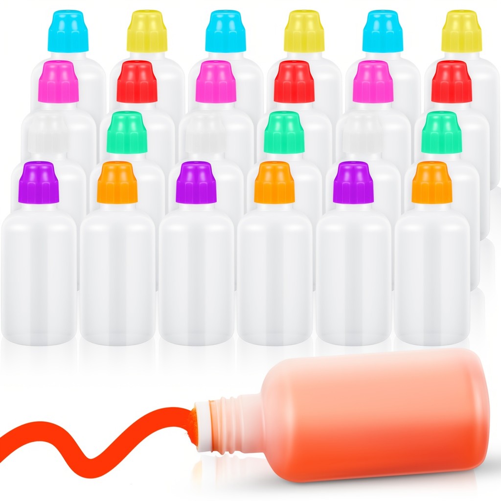 

Marker Bottle with Dauber Tip, 2 Ounce Empty Paint Dabbers, Refillable Bottles Dauber Paint Graffiti Mop