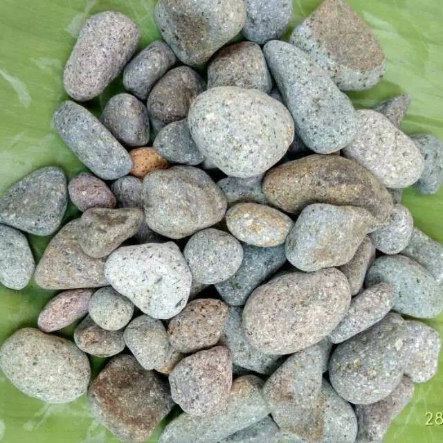 New.. Batu kali kecil kecil Batu hias Batu aquarium Batu terapi 1 kg ,,cod