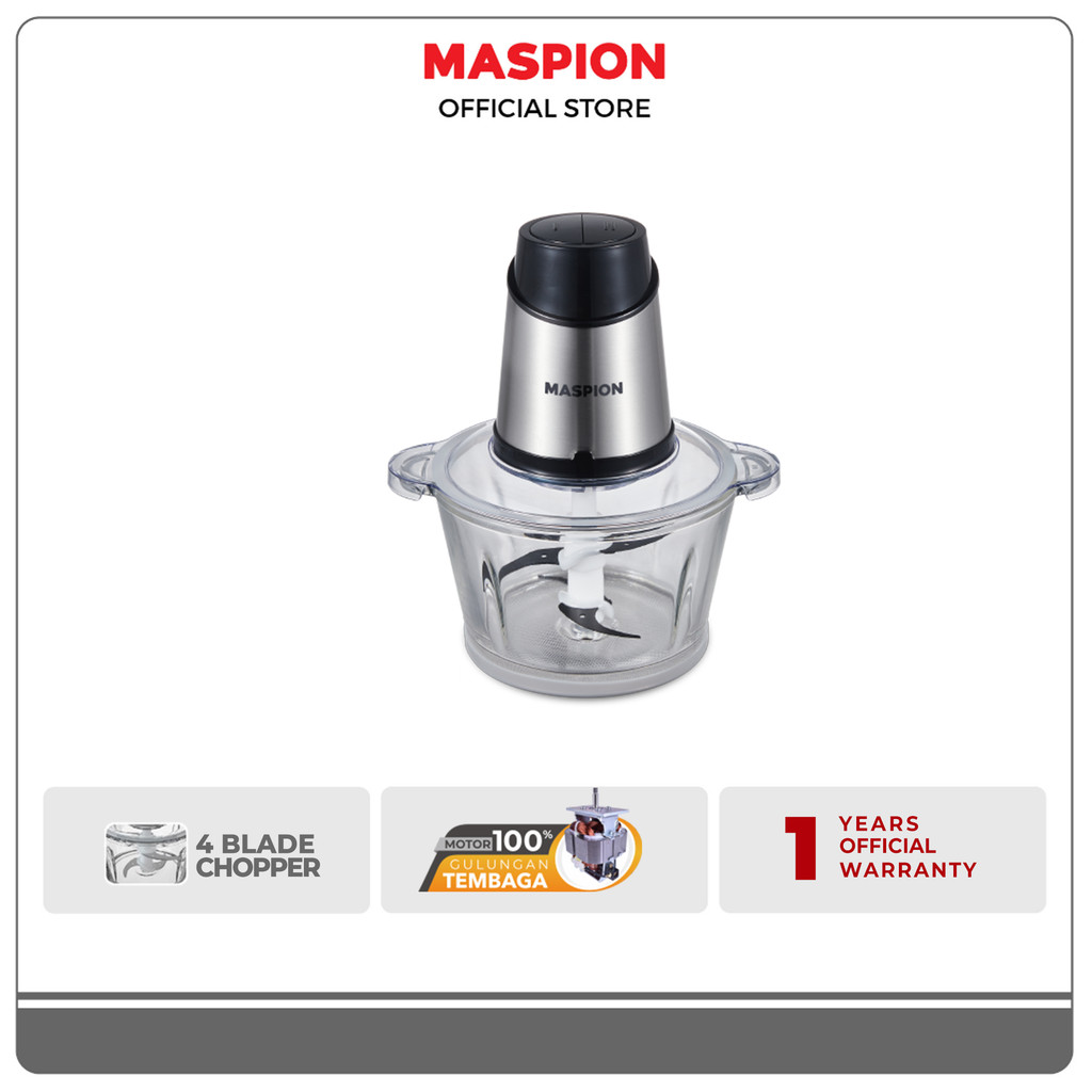 Maspion Food Chopper Penghalus Makanan 2 Liter MFC-202 GL