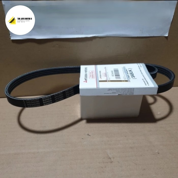 TALI KIPAS VAN FAN BELT ALTERNATOR 4PK880 MITSUBISHI KUDA 1.6 ORIGINAL GENUINE