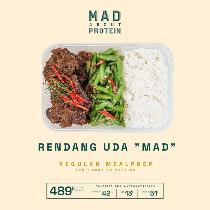 

[REG] Rendang Uda "Mad" - Mad About Protein Mealprep