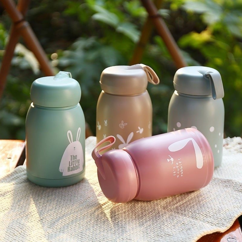 Botol Air Minum Terkini / Botol Minum Kelinci Botol Kaca Rabbit Mini