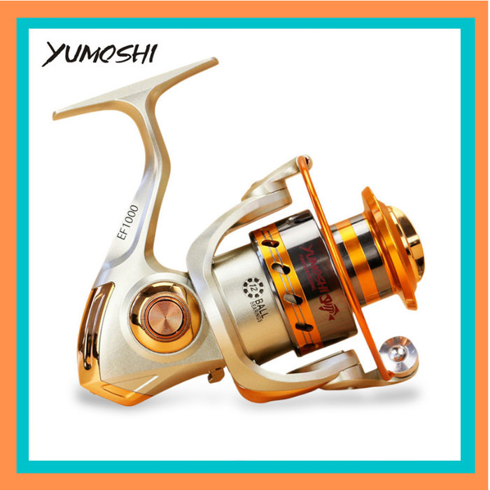 YUMOSHI REELSKING EF9000 Reel Pancing Spinning 12 Bal Bearing gulungan - EF1000