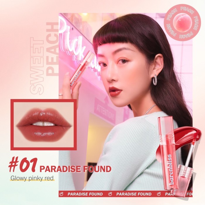 BNB Barenbliss Peach Makes Perfect Lip Tint - 12H Stain Up - 01 Paradise