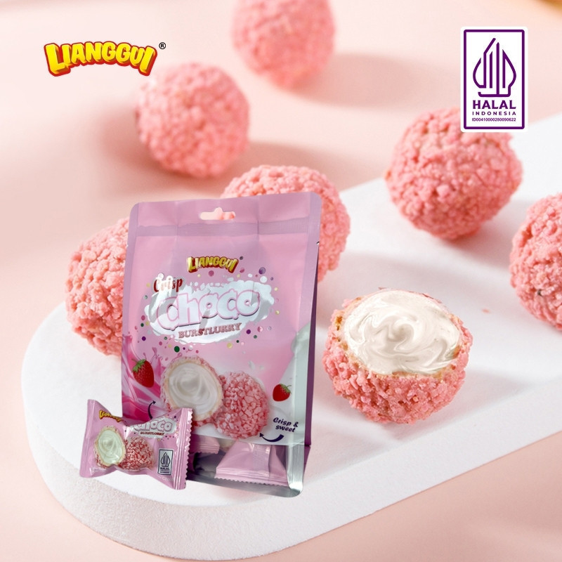 

[Makanan viral halal unik]Lianggui Oatmeal Rasa Cokelat Oatmeal Rasa Cokelat Putih 90g Halal Oat Choco Sereal Sehat CHOCO COCONUT/ STRAWBERRY/ CHOCO & MILK BURSTLURRY CRISPY & SWEET Wafer Bulat Salut Chocolates Flavour Wafer Roll Ice Cream