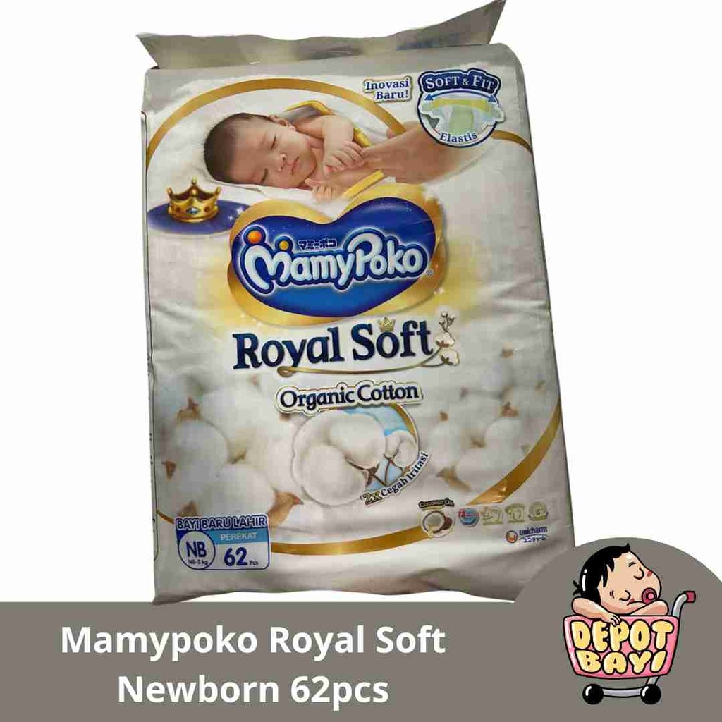 Mamypoko Royal Soft NB62