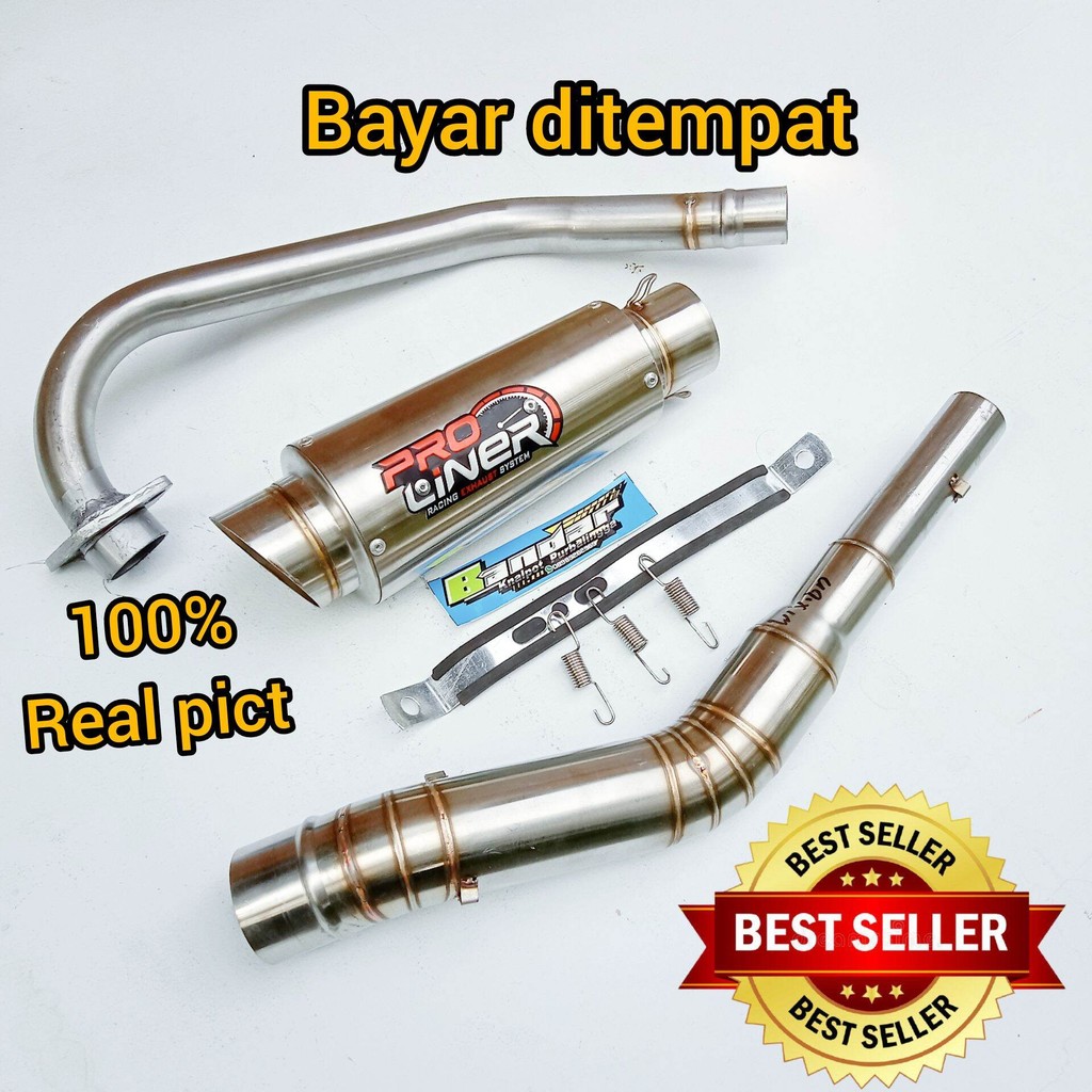 KNALPOT RACING PROLINER TR1 VIXION R15 MX NEW MX OLD MX KING MEGAPRO VERZA SATRIA FU  DLL KUALITAS O