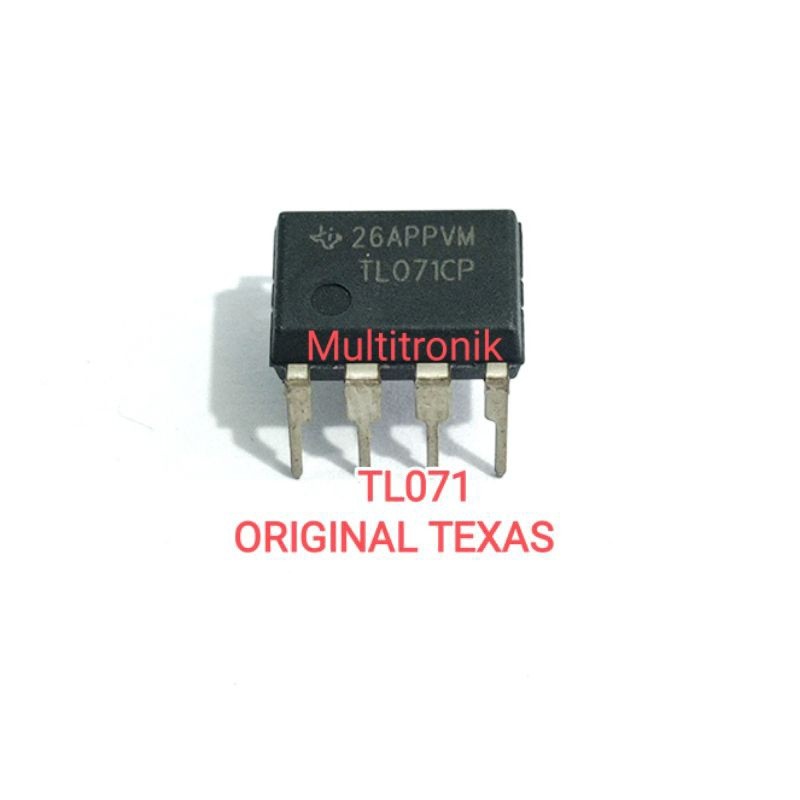 TL 071 ic TL 071 Original TEXAS