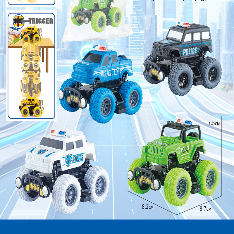 Mainan Sepeda Motor Anak Laki-laki Hadiah Taman Kanak-kanak Mainan Anti Jatuh Dekorasi Model Mobil S