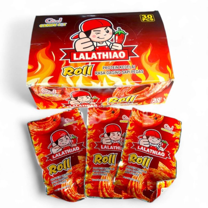 

1 PCS LATIAO ROLL /JAJAN CHINA LATIAO BOMB STRIPE / LATIAO BOMB STICK/ JAJAN CHINA HALAL