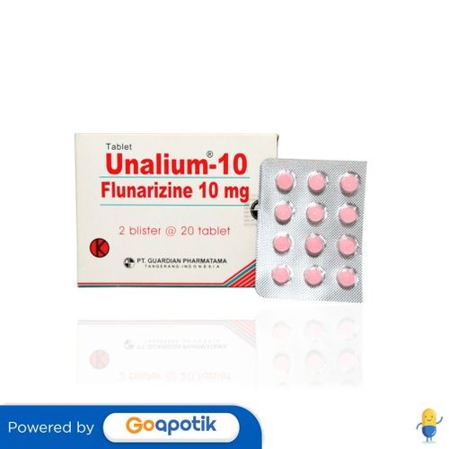 Unalium 10 Mg Box 40 Tablet