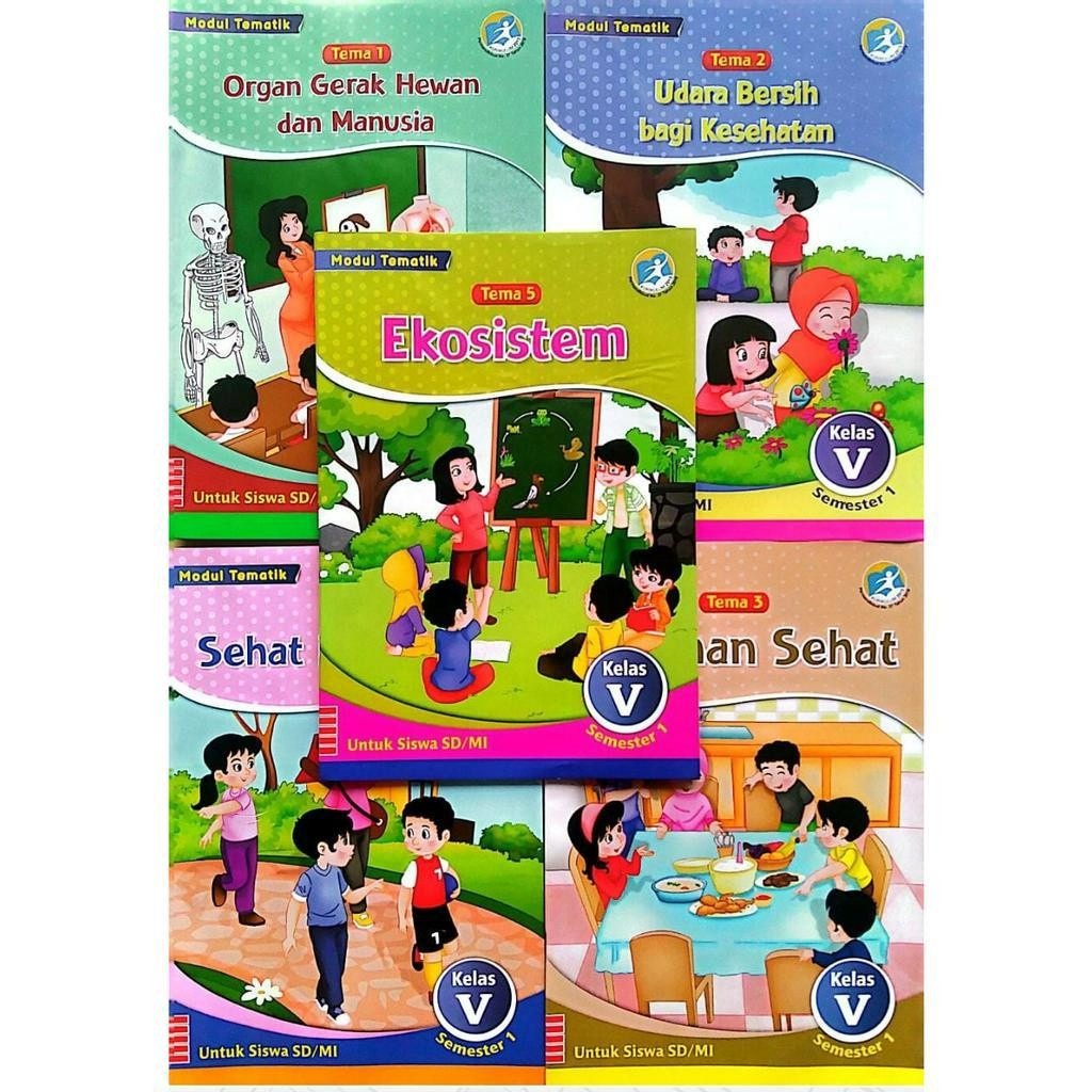 

Buku LKS Tematik Tema 1,2,3,4,5,6,7,8,9 Kelas 5 SD/MI Semester 1 & 2 kurikulum 2013