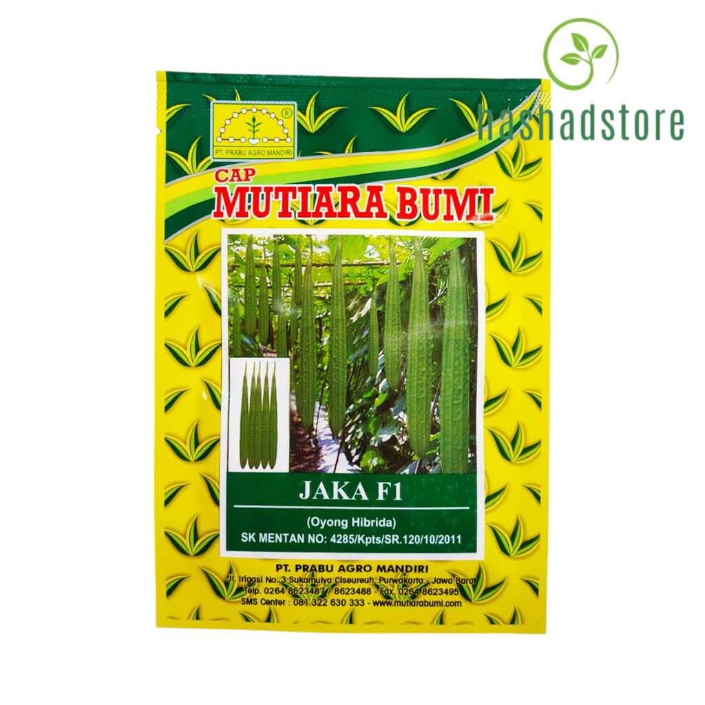 Benih Oyong Hibrida JAKA F1 Isi 10 gram Cap Mutiara Bumi