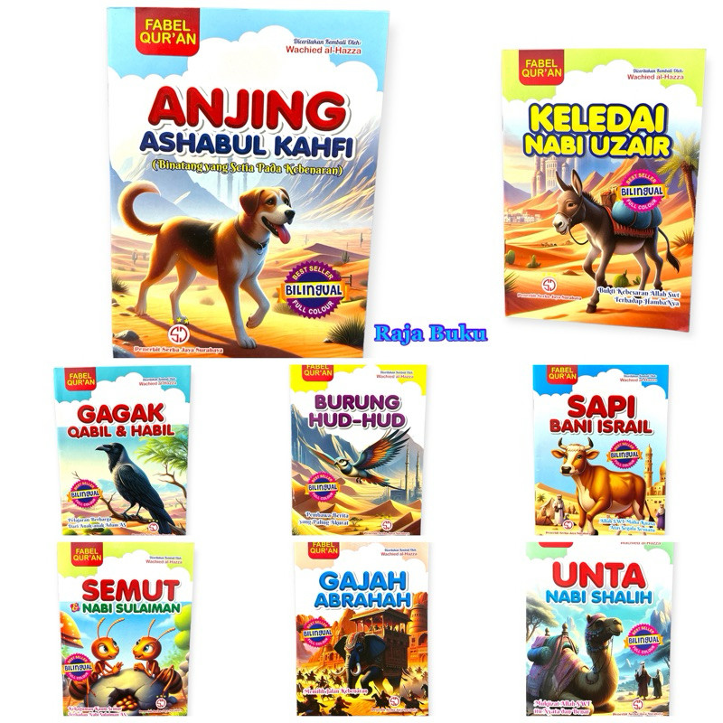 

Buku Cerita Anak Dongeng Fabel Quran Bilingual Full Colour Penerbit Serba Jaya