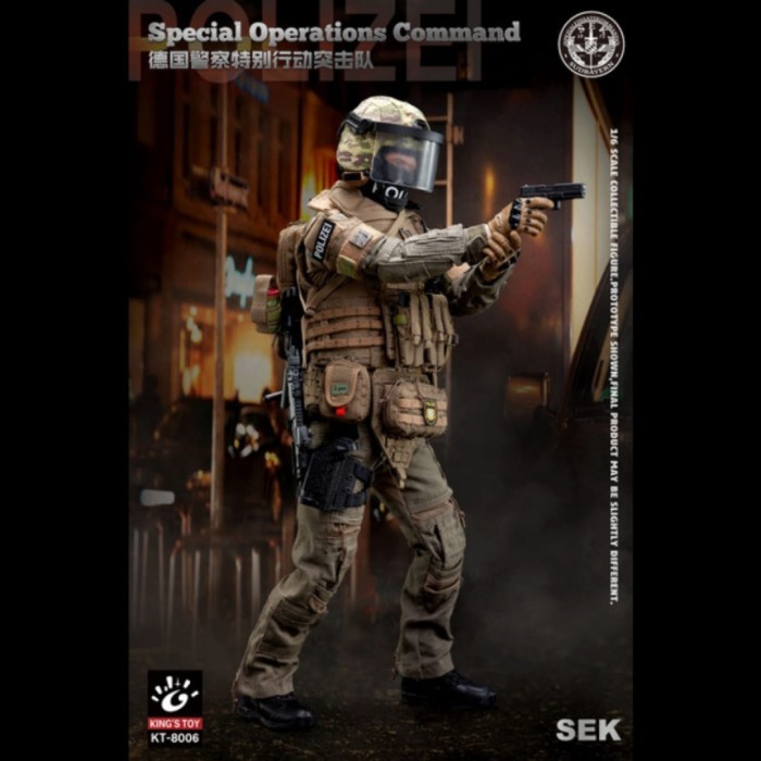 KMS99 Figure 1:6 King Toys Special Operation Command (SEK ) KT8006