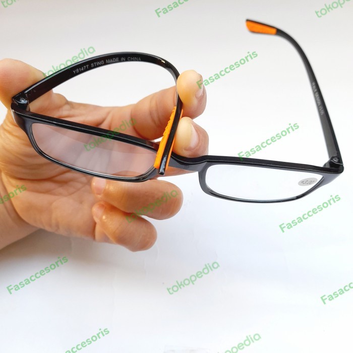 kacamata baca plus lentur pria dan wanita - +275