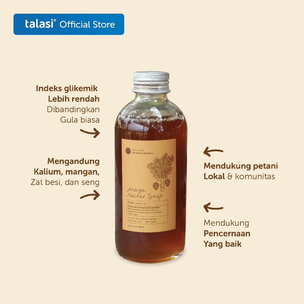 

Arenga Syrup - Gula Aren Cair Origin Tabanan, 250ml