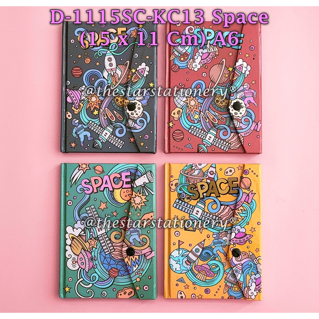 

(1 Biji) Buku Diary Kancing Joyko D-1115SC-KC 15 x 11 Cm / Catatan Jurnal Diary Joyko D-1115SC