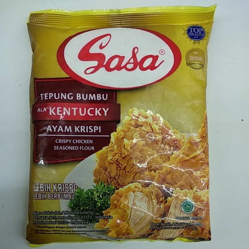 

Sasa Tepung Ayam Krispi 225 Gram
