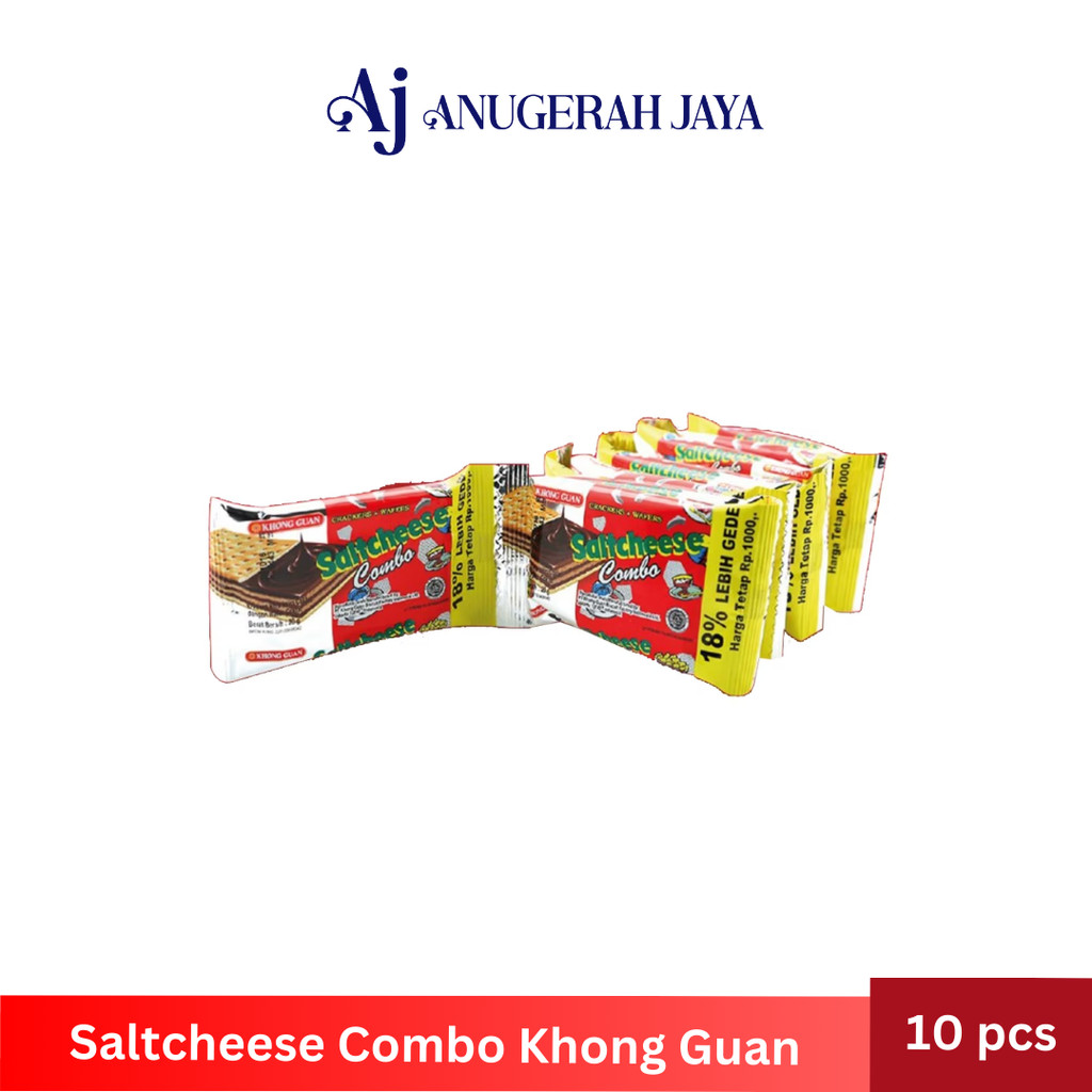 

SALTCHEESE combo khong guan 10pcs sandwich biskuit saltchis