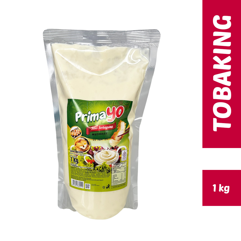 

Primayo Mayonaise Prima Agung 1 kg Salad Dressing Primayo Saus Serbaguna Mayones