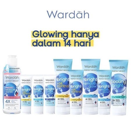 WARDAH Perfect Bright Berries Series Facial Foam Sabun Cuci Muka Perawatan Wajah Wardah Perfect Brig