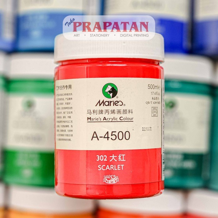 

Cat Akrilik Maries 500ml | Maries Acrylic - Green Mid