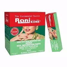 Lapak Gadis Rani Kone Henna Nail Polish Cat Tangan Inai