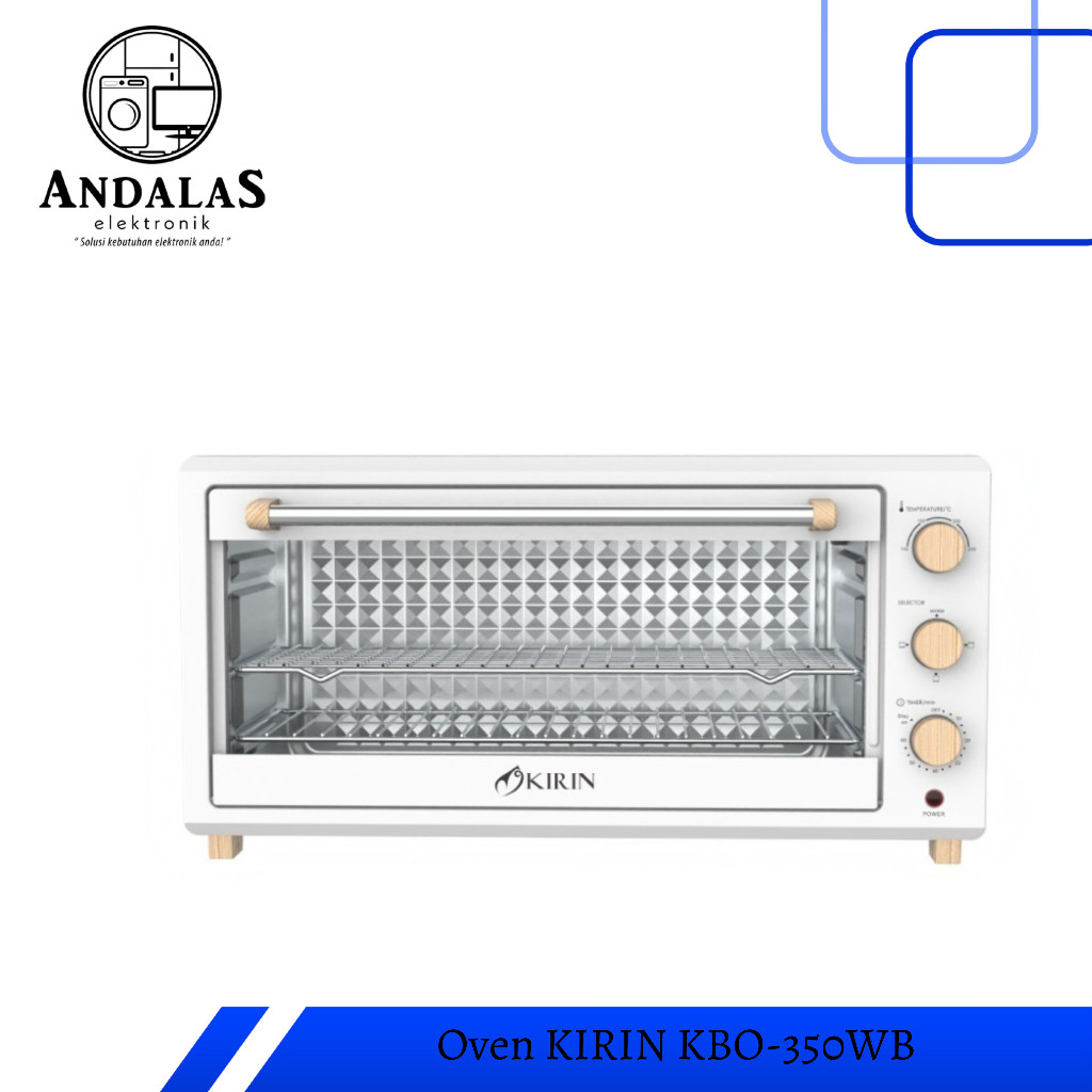 KIRIN BEAUTY OVEN 35 LITER KBO - 350 WB  KBO 350 WB LOW WATT