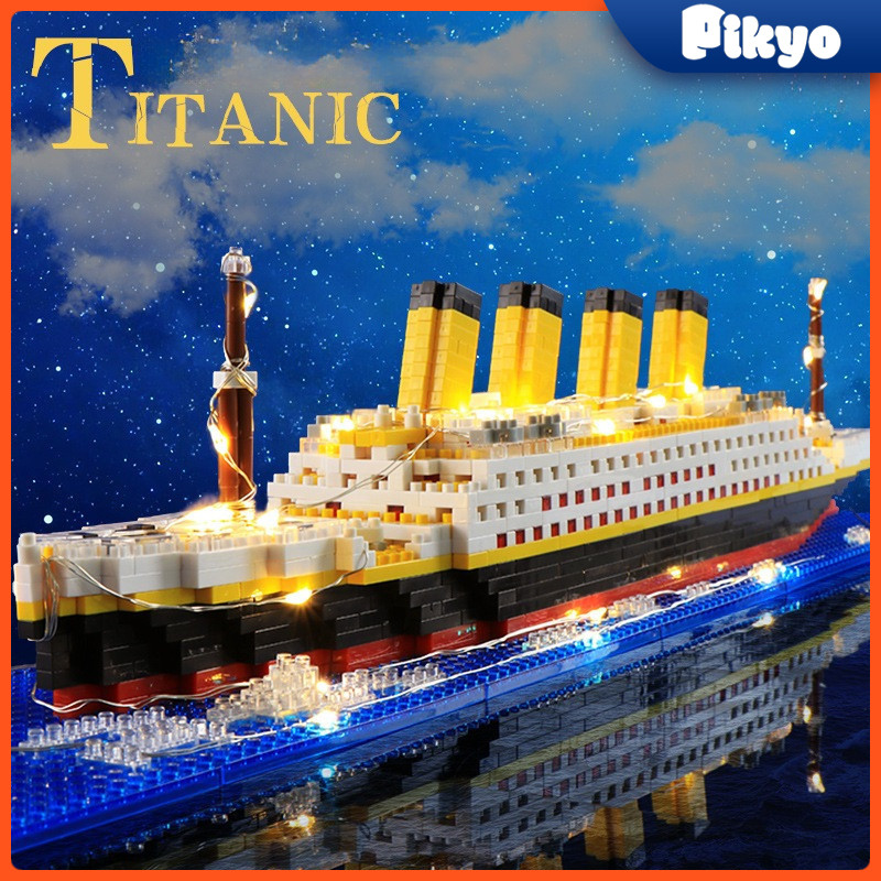 Pikyo 1878Pcs Kapal Pesiar Mainan / Kapal Pesiar Block Toy / Kapal Pesiar Murah / Block Mainan Anak 