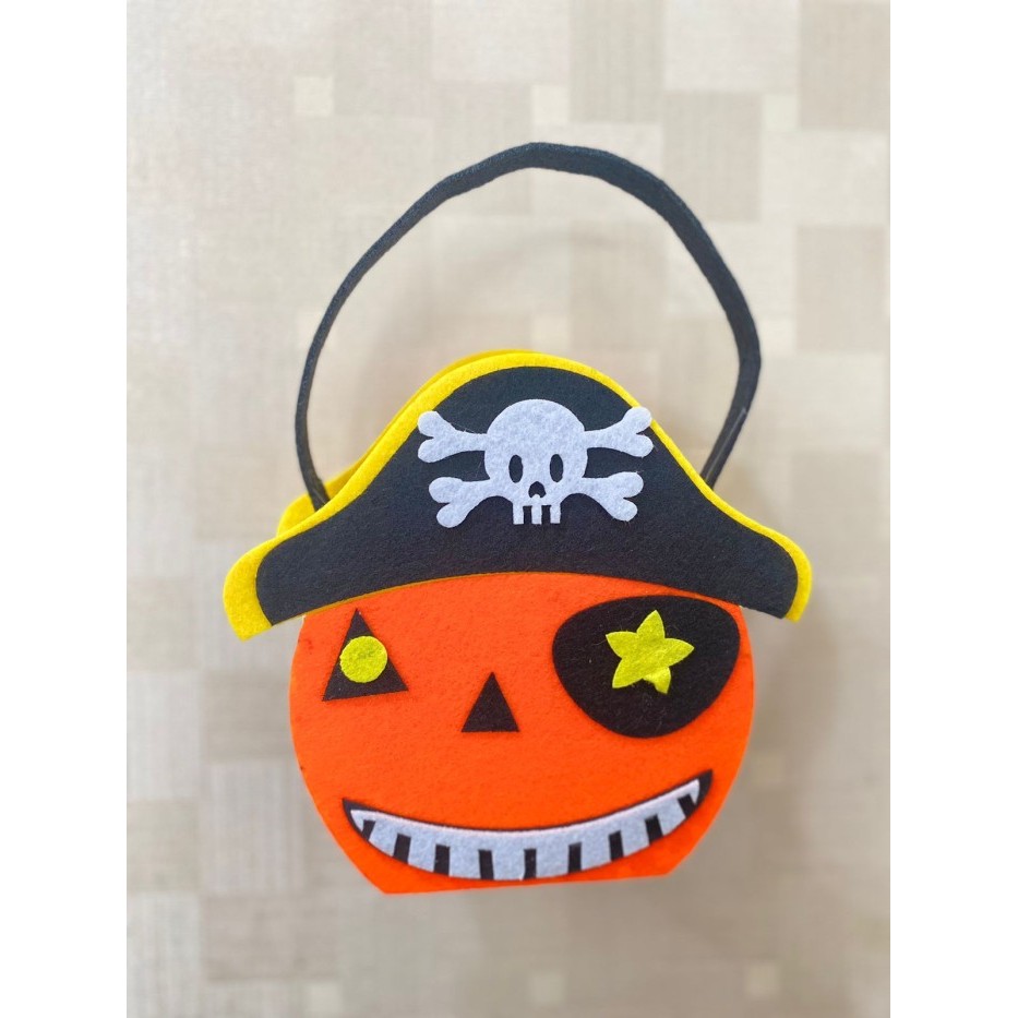 

Tas Labu Trick Or Treat Pumpkin Goodie Bag Lantern Halloween