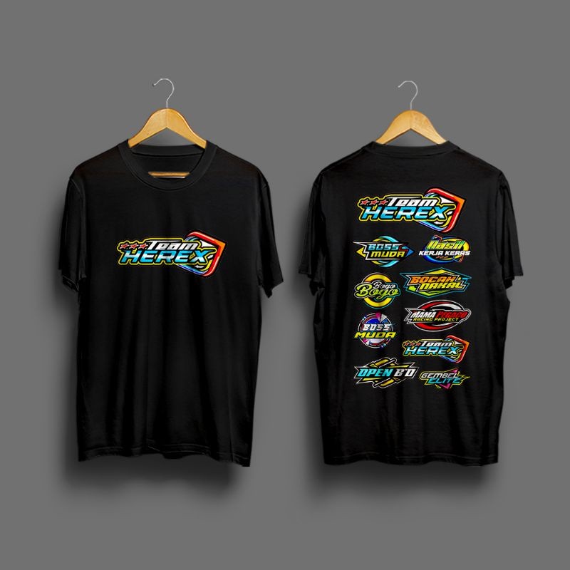 Kaos Baju Team Herex Racing Pria / Kaos Racing Pria / Kaos Team Herex Terbaru