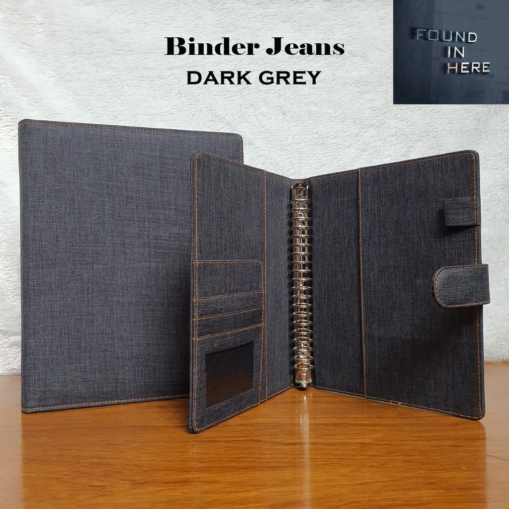 

HOT SALEE!! / BINDER BAHAN JEANS/DENIM 9 WARNA PILIHAN A5 DAN B5