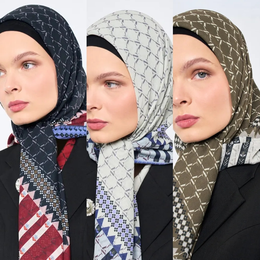 Segi Empat Motif ala My Lady VZ Monogram Afra Vivi Zubedi Lasabelle