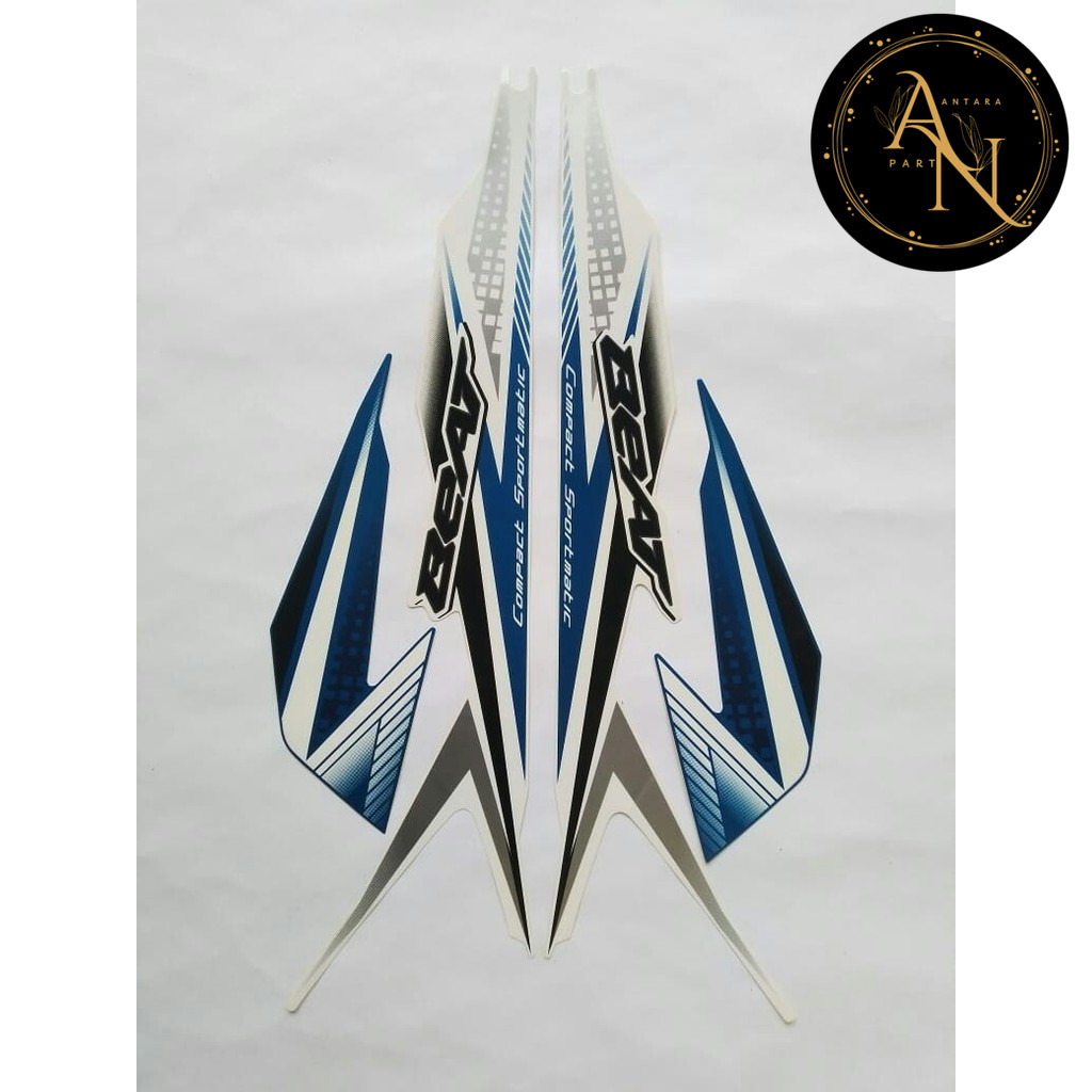Stripping Stiker Lis Let Polet Pleret Warna stiker striping honda beat 2020 putih Bagus